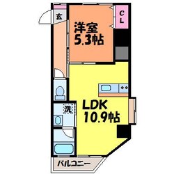 アスティオン本町の物件間取画像